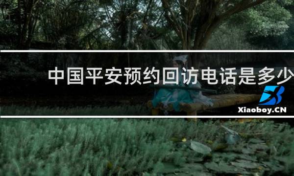 中国平安预约回访电话是多少
