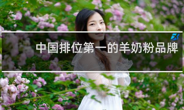 中国排位第一的羊奶粉品牌
