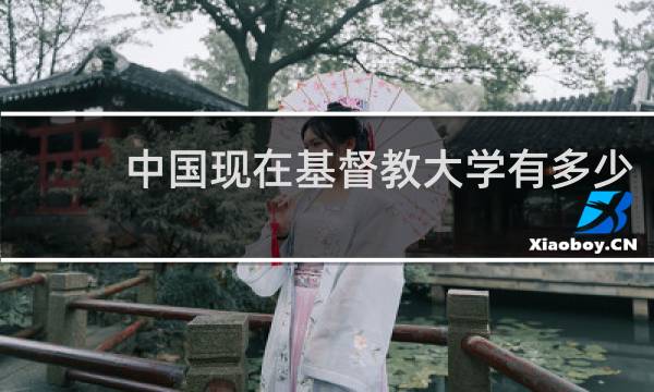中国现在基督教大学有多少