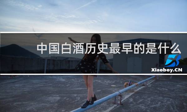 中国白酒历史最早的是什么