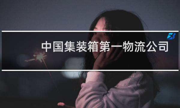 中国集装箱第一物流公司