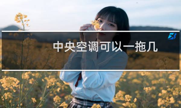 中央空调可以一拖几
