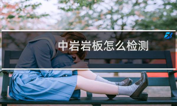 中岩岩板怎么检测