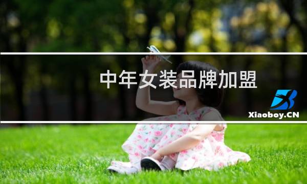 中年女装品牌加盟