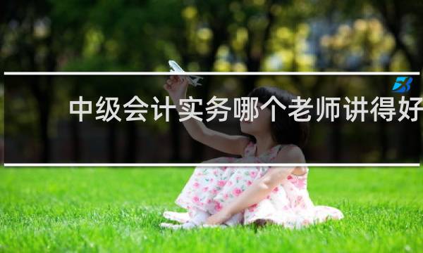 中级会计实务哪个老师讲得好
