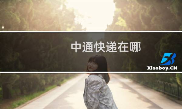 中通快递在哪