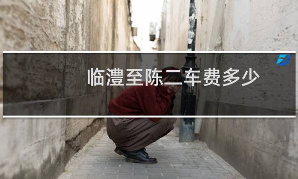 临澧至陈二车费多少