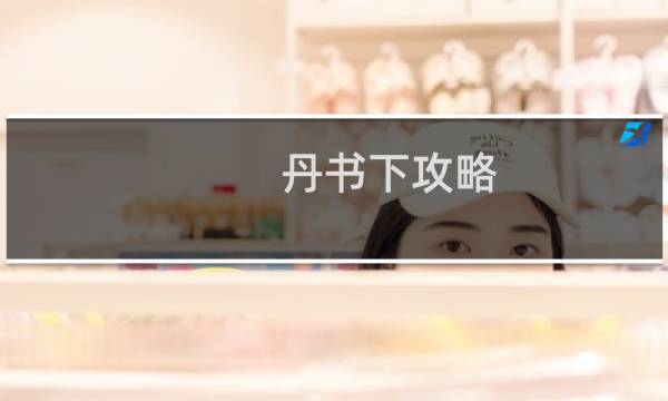 丹书下攻略