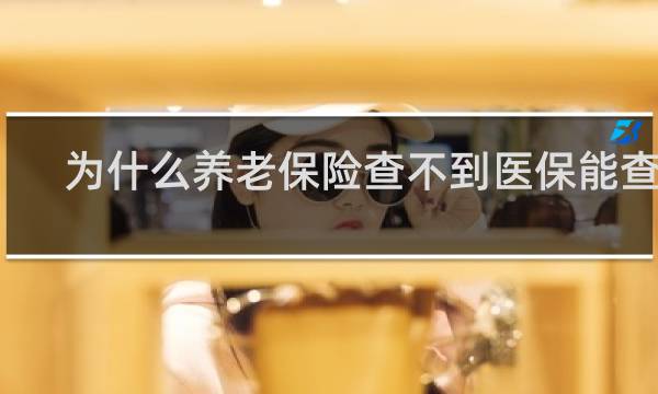 为什么养老保险查不到医保能查到