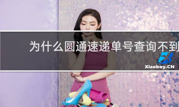 为什么圆通速递单号查询不到