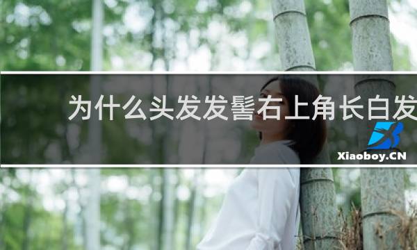 为什么头发发髻右上角长白发