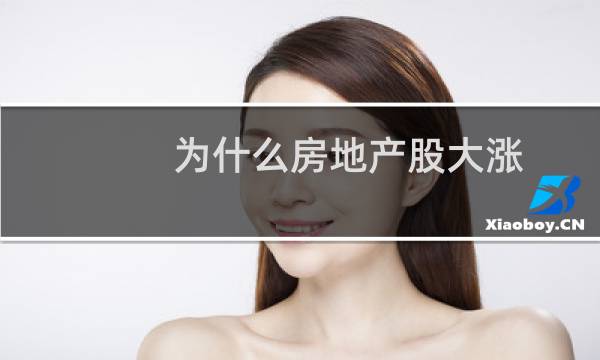 为什么房地产股大涨