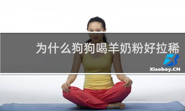 为什么狗狗喝羊奶粉好拉稀