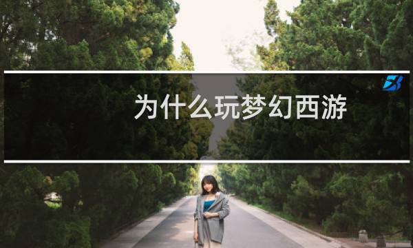 为什么玩梦幻西游
