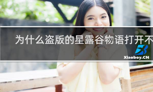 为什么盗版的星露谷物语打开不了