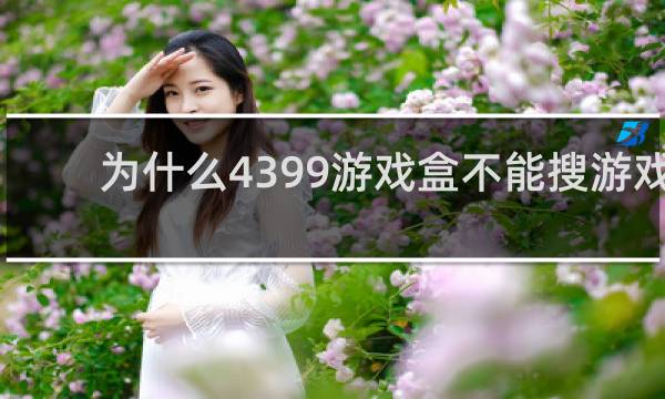 为什么4399游戏盒不能搜游戏