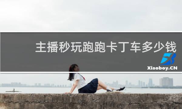 主播秒玩跑跑卡丁车多少钱