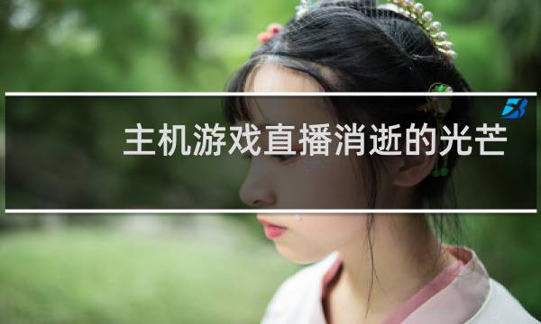 主机游戏直播消逝的光芒