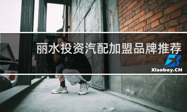 丽水投资汽配加盟品牌推荐