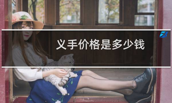 义手价格是多少钱