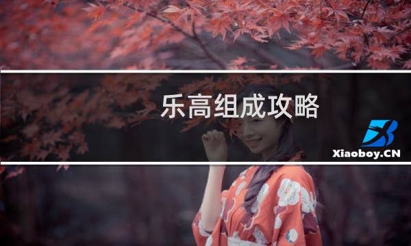 乐高组成攻略