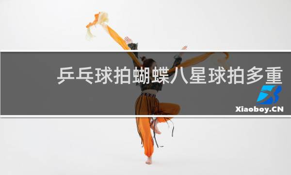 乒乓球拍蝴蝶八星球拍多重