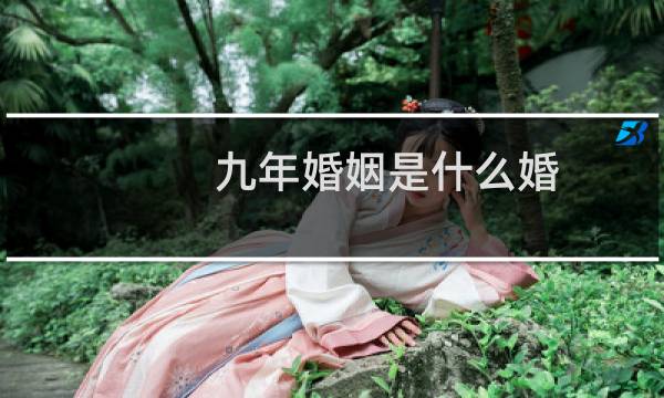 九年婚姻是什么婚
