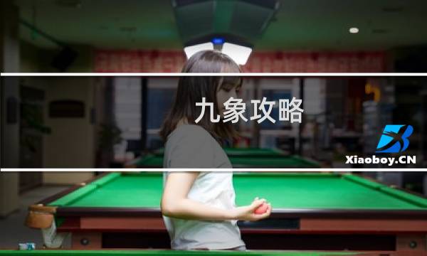 九象攻略