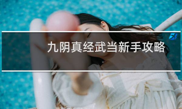 九阴真经武当新手攻略
