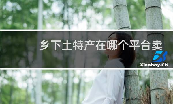 乡下土特产在哪个平台卖