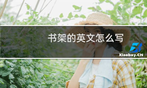 书架的英文怎么写