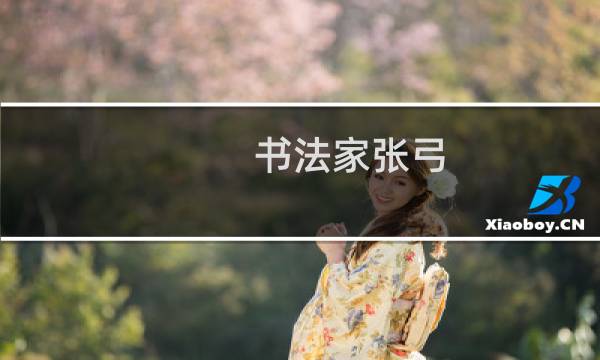 书法家张弓 的作品价格