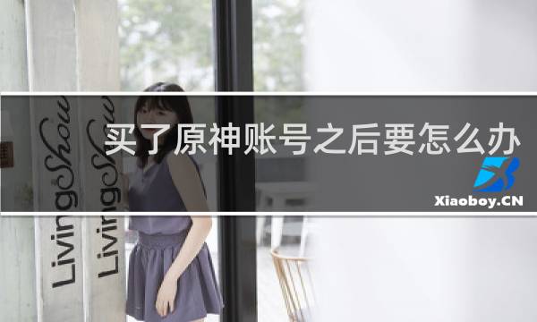 买了原神账号之后要怎么办
