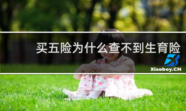 买五险为什么查不到生育险