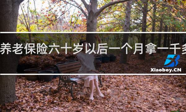 买养老保险六十岁以后一个月拿一千多划算吗