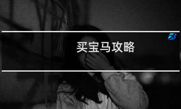 买宝马攻略