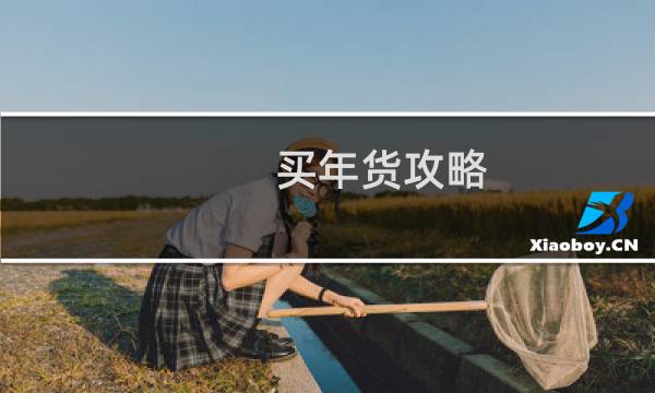 买年货攻略
