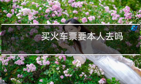 买火车票要本人去吗