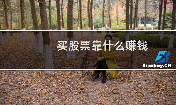 买股票靠什么赚钱