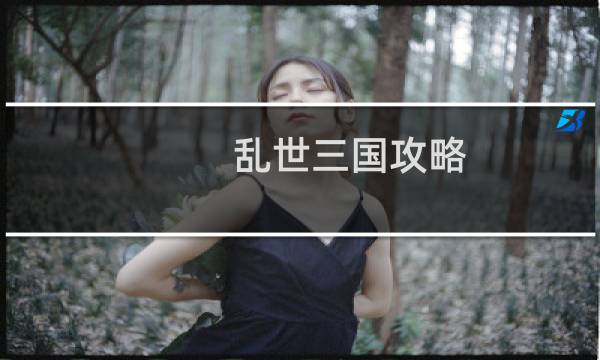 乱世三国攻略
