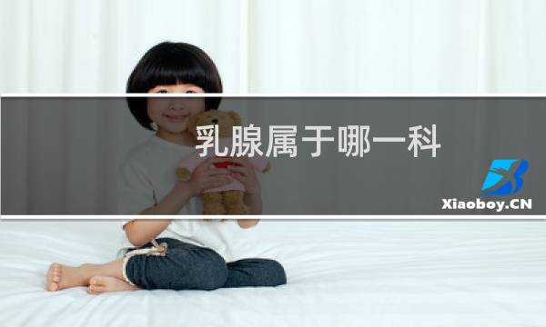 乳腺属于哪一科