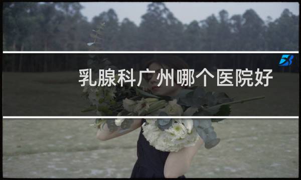 乳腺科广州哪个医院好