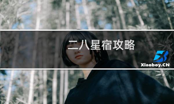 二八星宿攻略