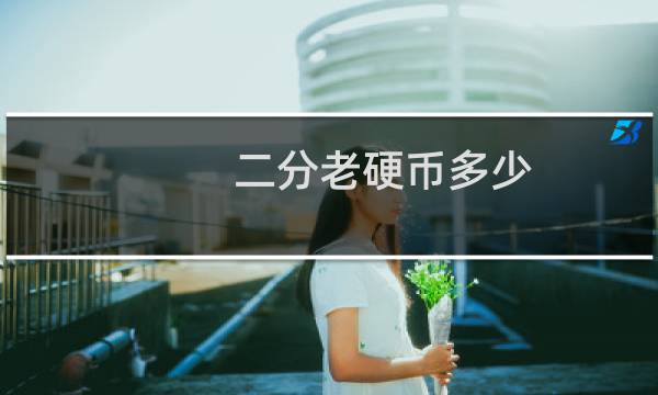 二分老硬币多少