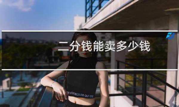 二分钱能卖多少钱
