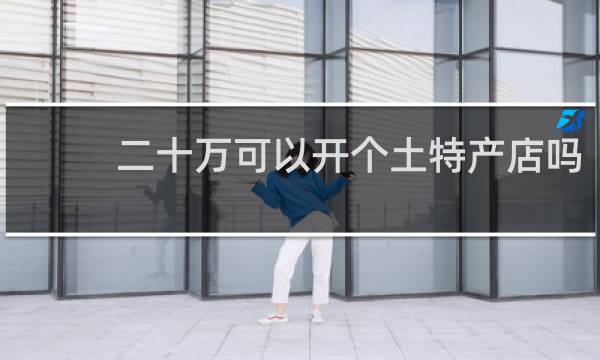 二十万可以开个土特产店吗