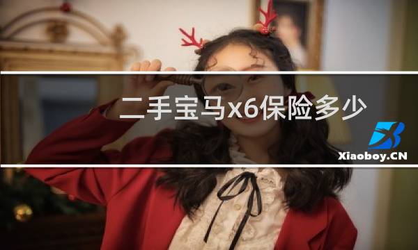 二手宝马x6保险多少