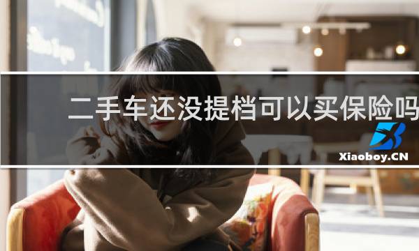 二手车还没提档可以买保险吗