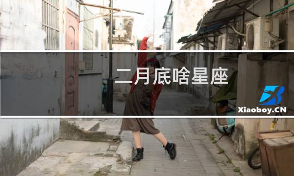 二月底啥星座