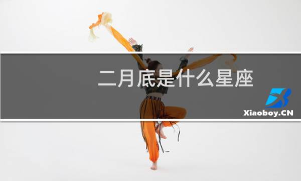 二月底是什么星座